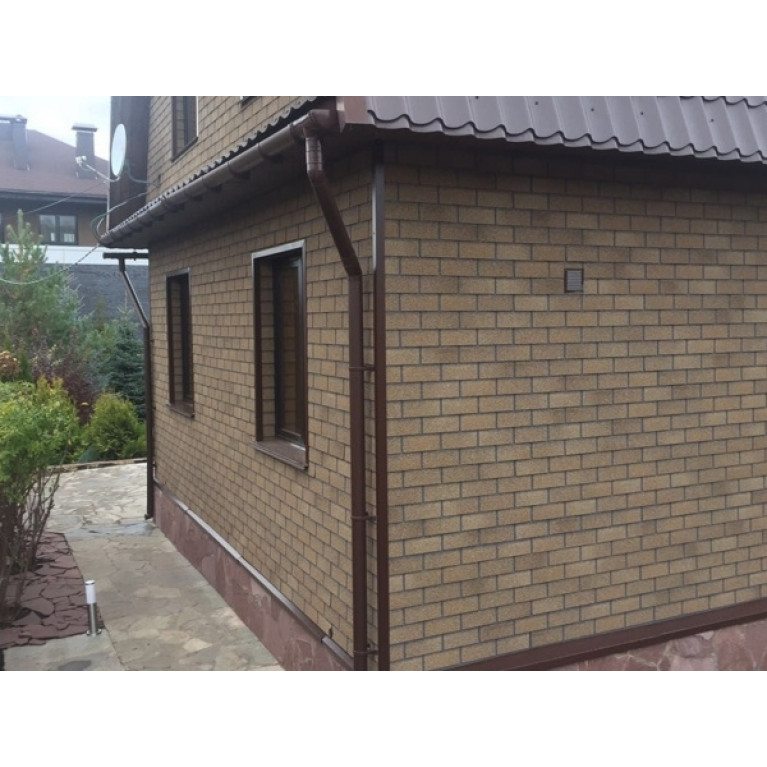 ТЕХНОНИКОЛЬ HAUBERK фасадная плитка, Античный кирпич