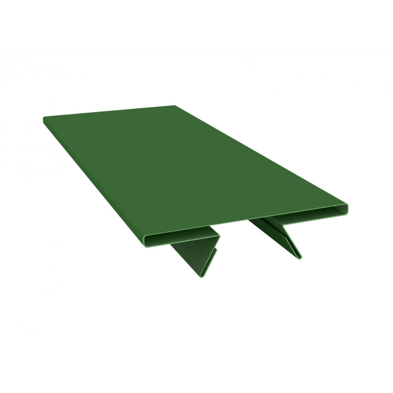 Планка стыковочная составная верхняя 0,45 PE с пленкой RAL 6002 лиственно-зеленый