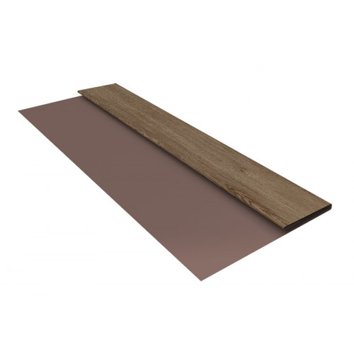 Планка стартовая БХ new 0,45 Print Premium Almond Wood Fresh (2м)
