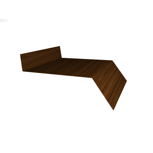 Отлив простой 100 0,45 Print Elite Choco Wood