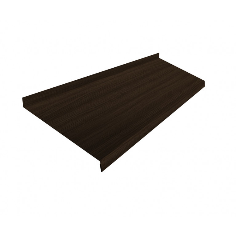 Отлив простой 200 0,45 Print Elite Coffee Wood TwinColor (2,5м)