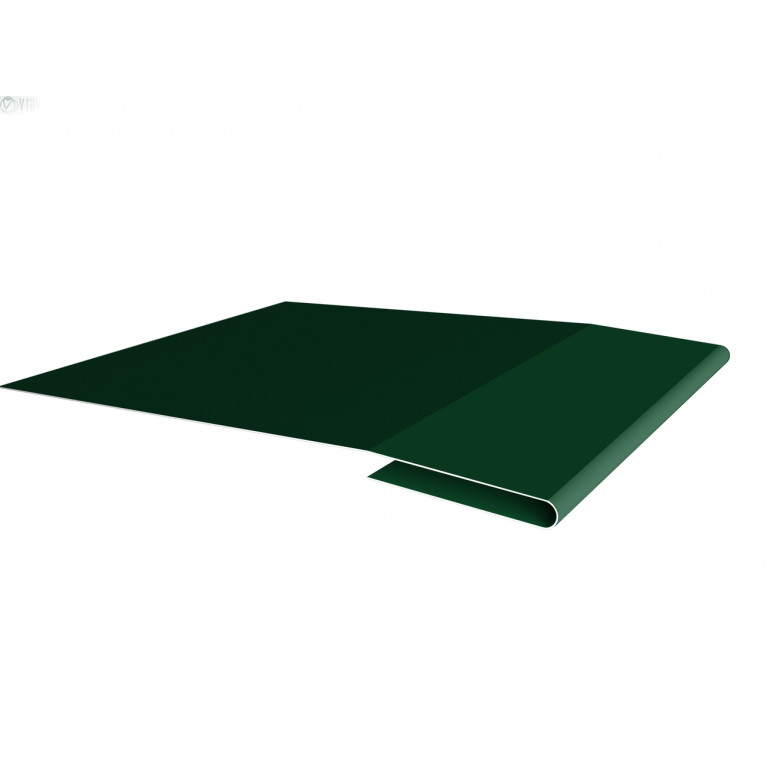 Планка начальная 0,5 Satin с пленкой RAL 6005 зеленый мох (2м)