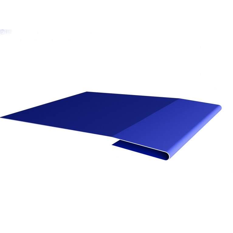 Планка начальная 0,45 PE с пленкой RAL 5002 ультрамариново-синий (2м)