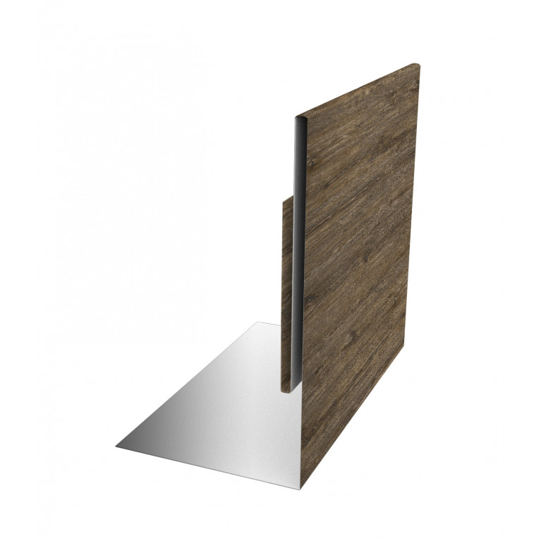 Планка приемная оконная 0,45 Print Elite Nordic Wood TwinColor (2м)
