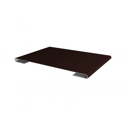 Планка стыковочная 0,5 Satin Matt RAL 8017 шоколад (2,5м)