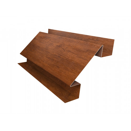 Угол внутренний сложный 75мм 0,45 Print Premium Golden Wood Fresh (3м)
