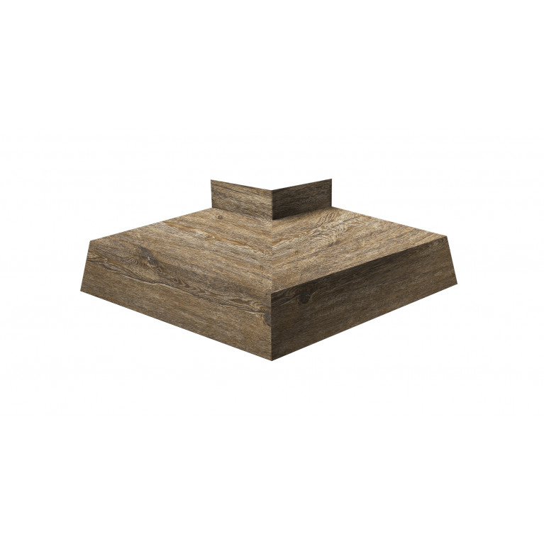 Угол отлива внешний 50 0,45 Print Elite с пленкой Nordic Wood