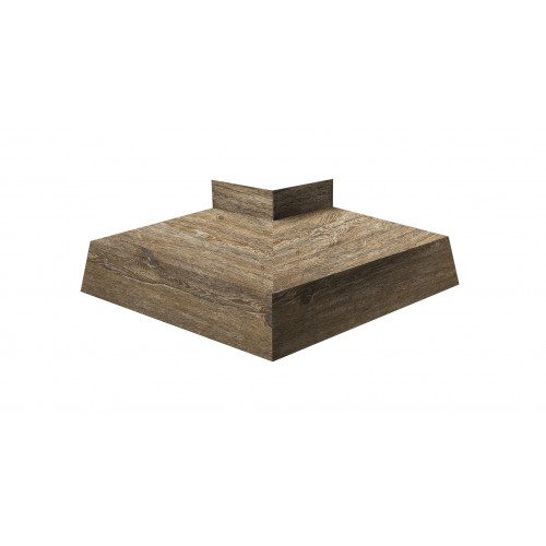 Угол отлива внешний 250 0,45 Print Elite с пленкой Nordic Wood