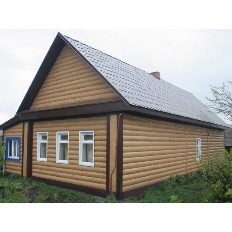 Блок-хаус new 0,5 Satin с пленкой RAL 6005 зеленый мох