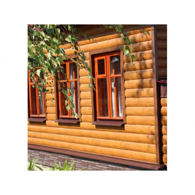 Блок-хаус new 0,5 Satin с пленкой RAL 6005 зеленый мох