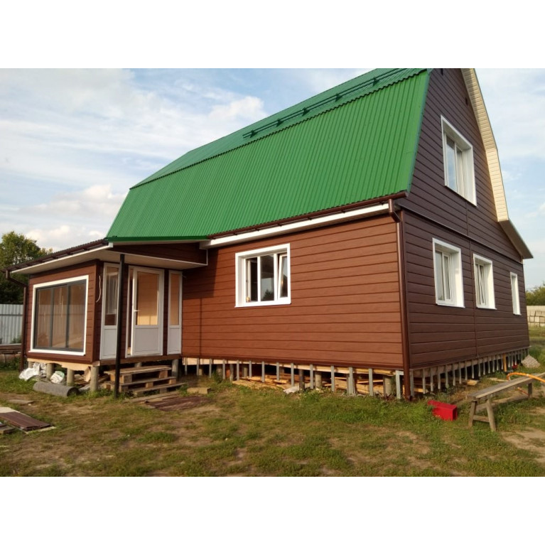 ЭкоБрус 0,345 Grand Line 0,45 Print Elite Choco Wood