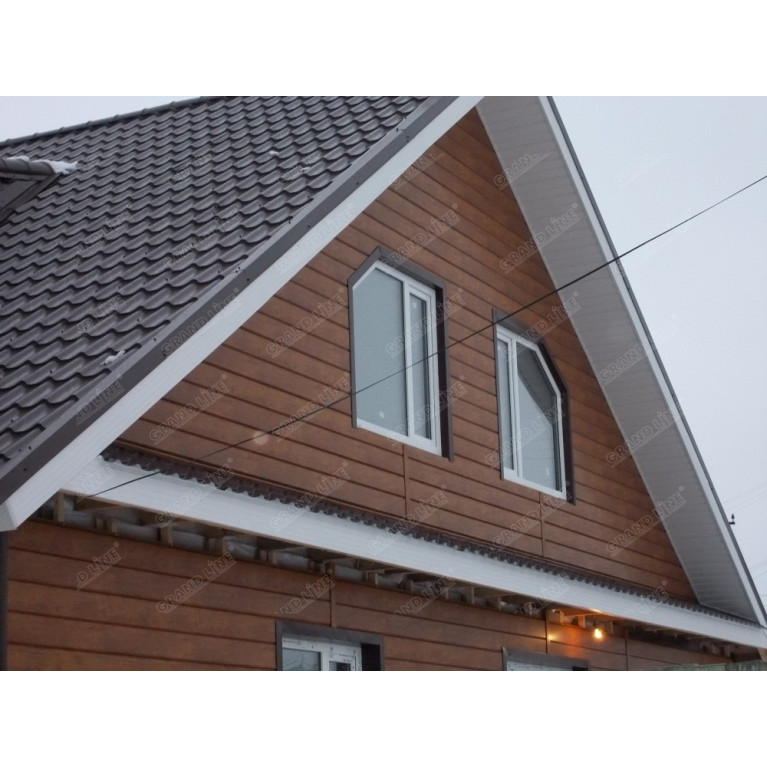 ЭкоБрус 0,345 0,5 Satin Matt TX с пленкой RAL 8004 терракота