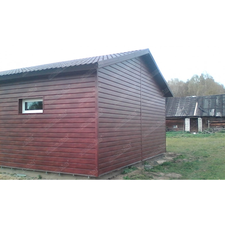 ЭкоБрус 0,345 0,5 Satin Matt TX RAL 8017 шоколад