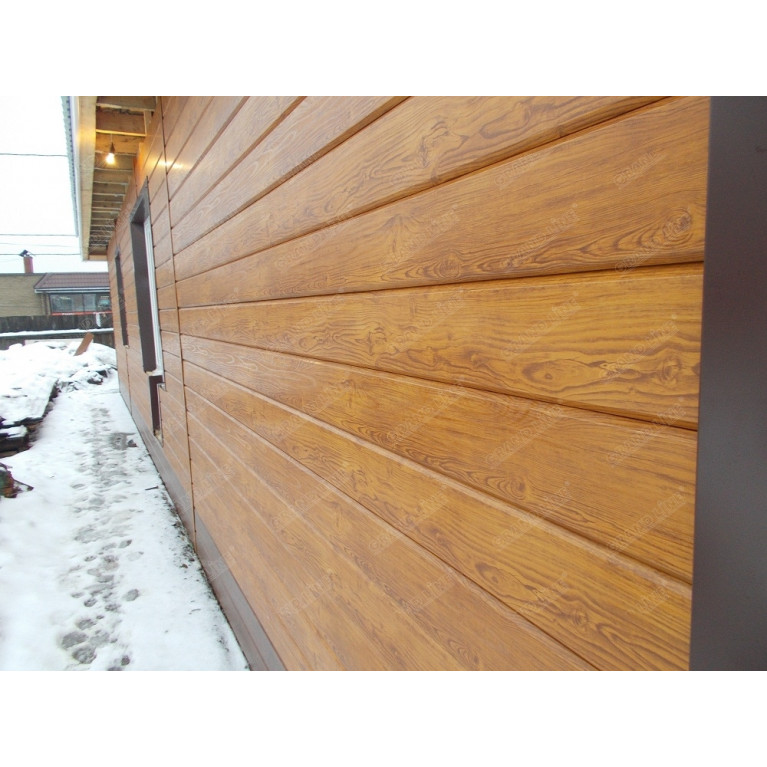ЭкоБрус 0,345 Grand Line 0,45 Print Elite с пленкой White Wood
