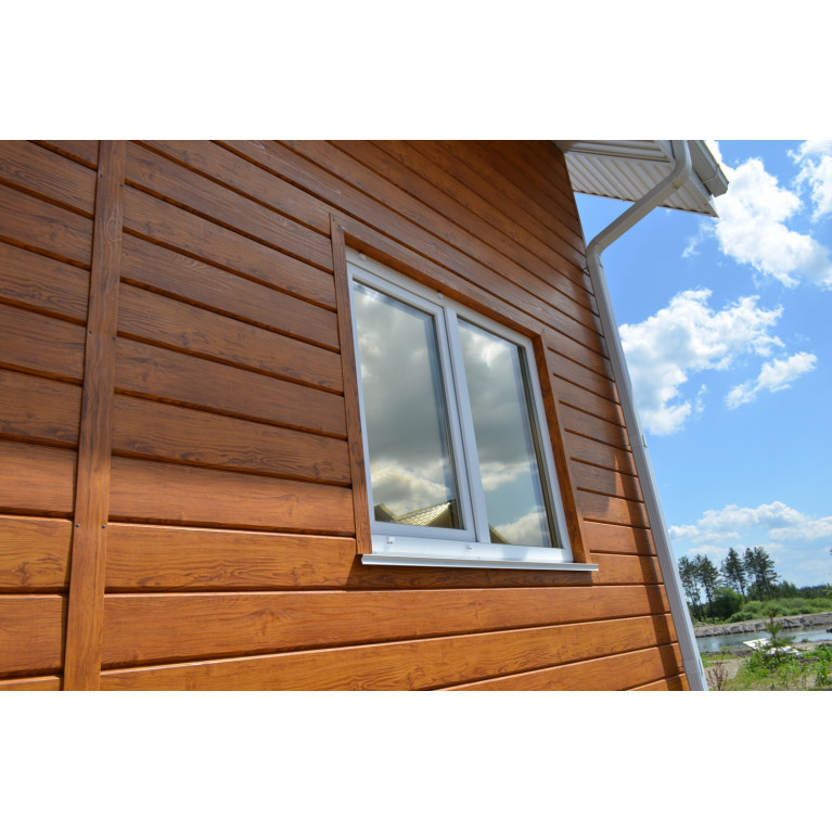 ЭкоБрус 0,345 Grand Line 0,45 Print Elite с пленкой Golden Wood