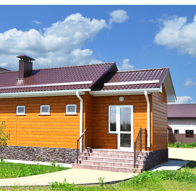 ЭкоБрус 0,345 Grand Line 0,45 Print Elite с пленкой Golden Wood