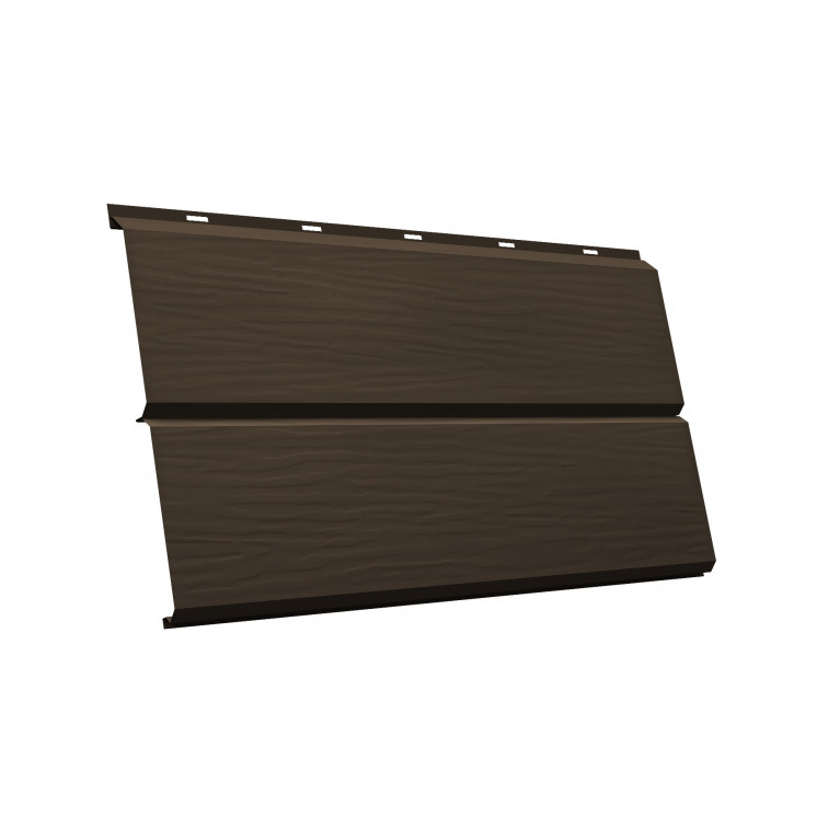 ЭкоБрус 3D 0,345 Grand Line 0,5 Rooftop Matte с пленкой RR 32 темно коричневый