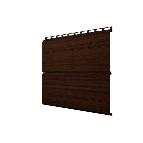 ЭкоБрус 0,345 Gofr 0,45 Print Elite Choco Wood