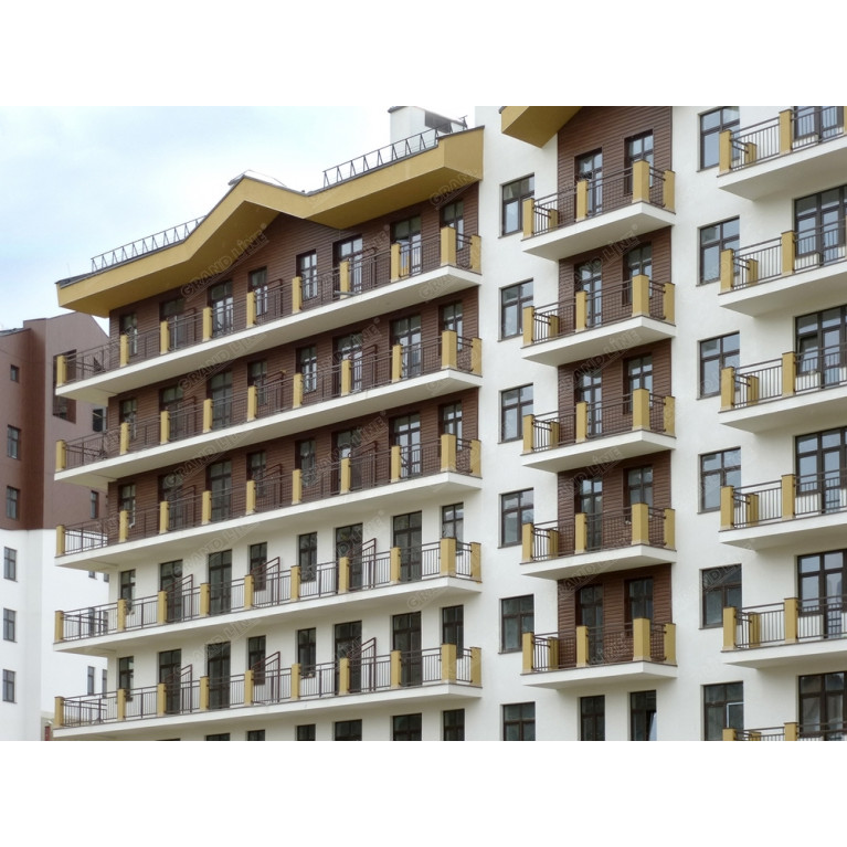 Корабельная доска НН 0,261 0,5 Satin с пленкой RAL 3005 красное вино