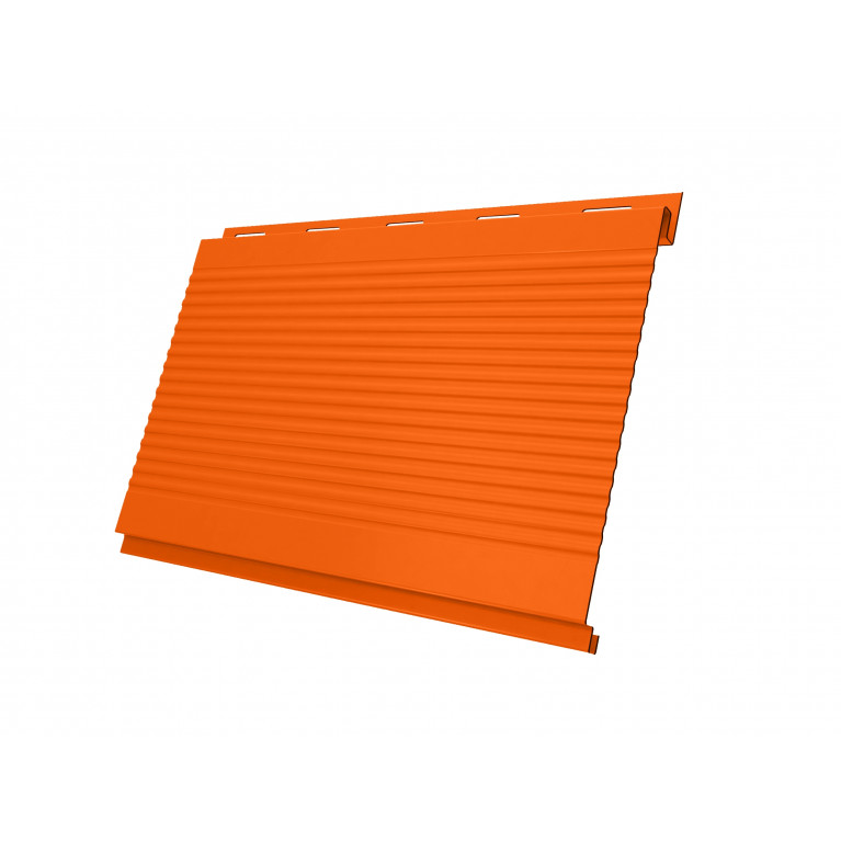 Вертикаль 0,2 gofr 0,45 PE с пленкой RAL 2004 оранжевый