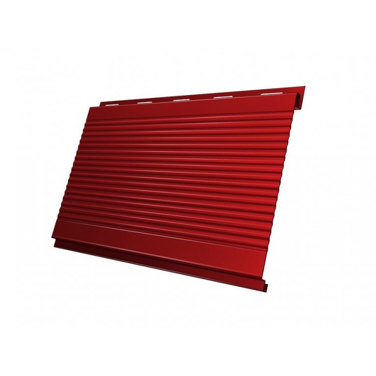 Вертикаль 0,2 gofr 0,45 PE с пленкой RAL 3003 рубиново-красный