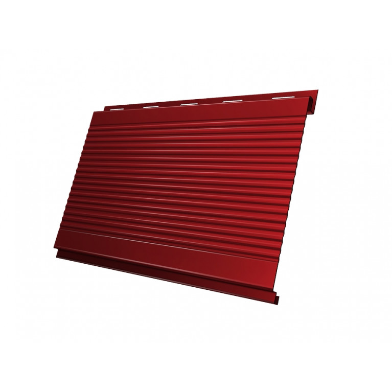 Вертикаль 0,2 gofr 0,5 Satin с пленкой RAL 3011 коричнево-красный