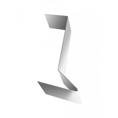 Планка примыкания для мягкой кровли 0,5 Satin с пленкой RAL 9003