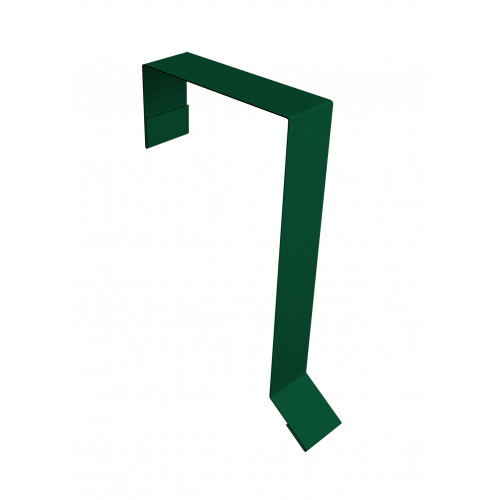 Планка торцевая кровельная фальц 65х97 0,5 Satin Matt RAL 6005 зеленый мох (2,5м)