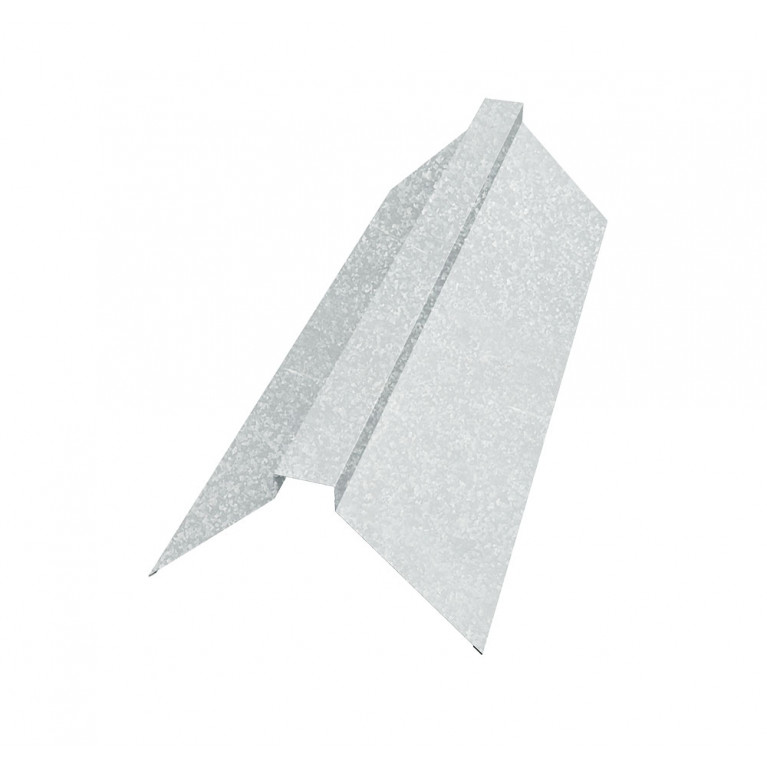 Планка конька плоского 115х30х115 0,55 Zn (2м)
