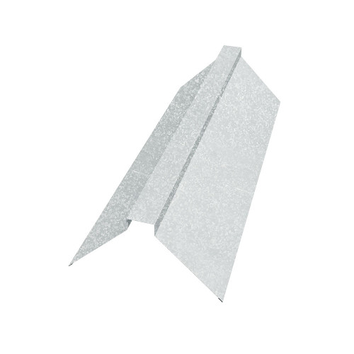 Планка конька плоского 115х30х115 0,45 Zn (3м)