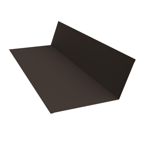 Планка примыкания 150х250 0,5 Satin Matt RR 32 темно-коричневый (2,5м)