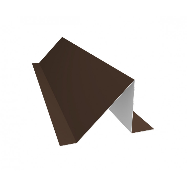 Планка снегозадержания 0,5 GreenCoat Pural BT, matt RR 887 шоколадно-коричневый (RAL 8017 шоколад) (2м)