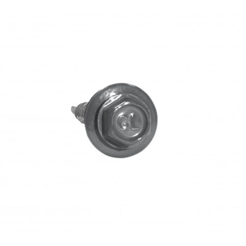 Саморез кровельный Daxmer 4,8х29 RAL 7004 (250) сверло №1