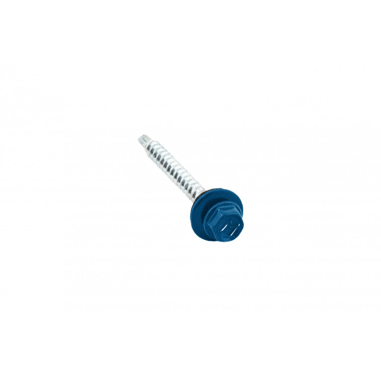 Саморез кровельный Daxmer 4,8х50 RAL 5005 (150) сверло №1