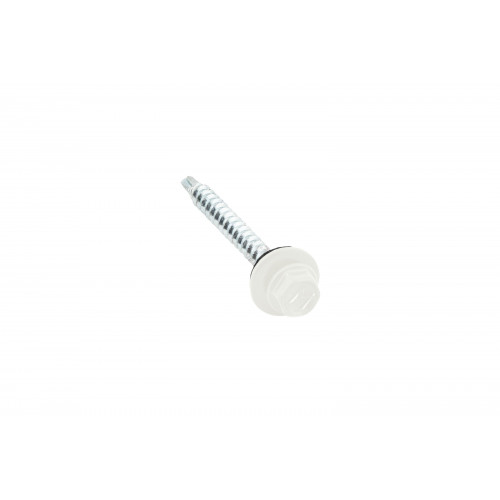 Саморез кровельный Daxmer 4,8х50 RAL 9003 (150) сверло №1