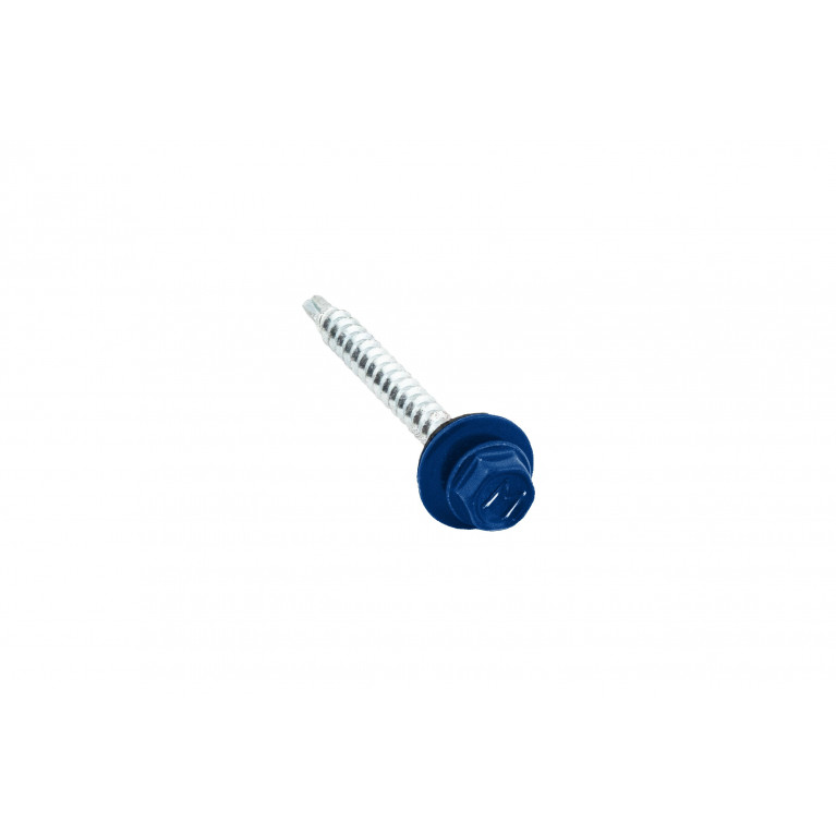 Саморез кровельный Daxmer 4,8х50 RAL 5002 (150) сверло №1