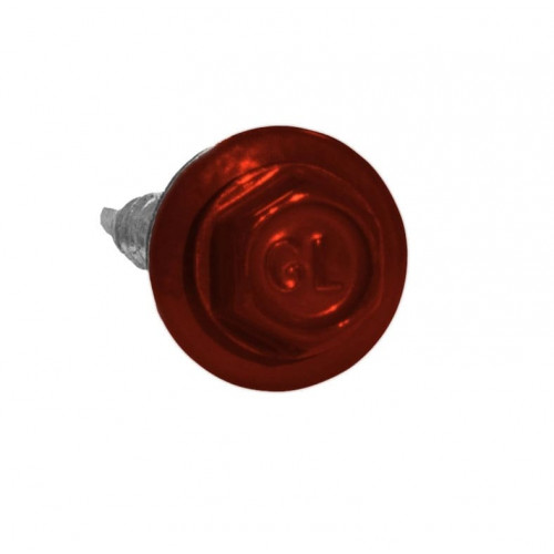 Саморез по металлу Daxmer 5,5х25 RAL 3009 (250) сверло №3