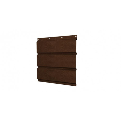 Софит металлический без перфорации 0,45 Print Elite с пленкой Antique Wood
