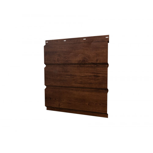 Софит металлический без перфорации 0,45 Print Premium с пленкой Cherry Wood Fresh TwinColor
