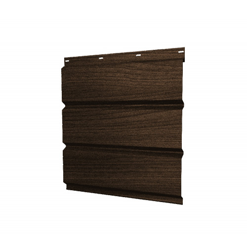 Софит металлический полная перфорация 0,45 Print Elite с пленкой Coffee Wood
