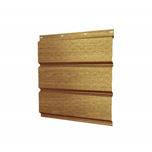 Софит металлический полная перфорация 0,45 Print Elite с пленкой Honey Wood