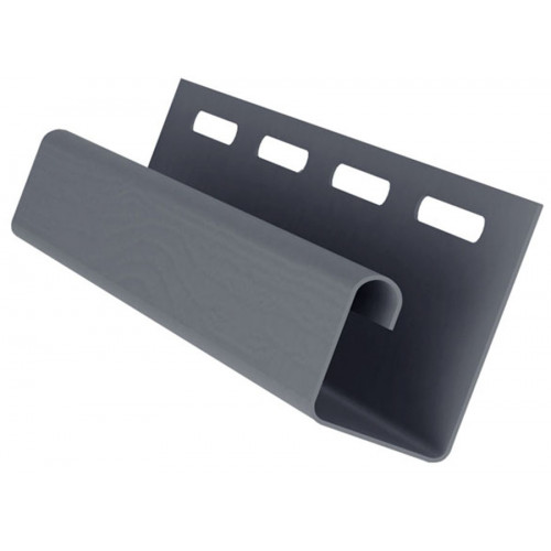 Профиль J Grand Line Standart серый графит (3,0м)