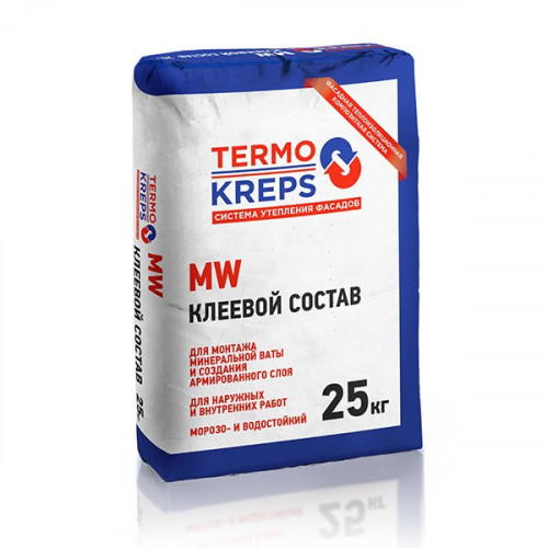 Клеевой состав TERMOKREPS MW стандартная серия, мешок 25 кг