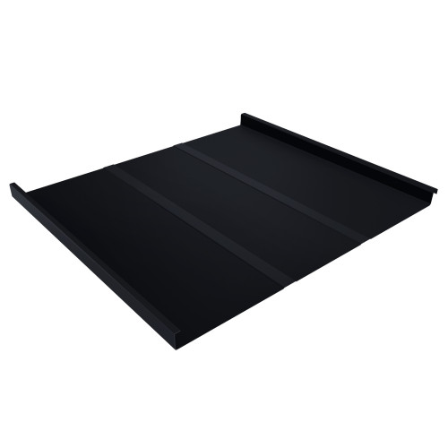 Фальц двойной стоячий Line 0,5 Satin Мatt RAL 9005 черный