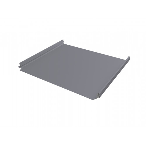 Кликфальц Fin Line Grand Line 0,5 Satin с пленкой на замках RAL 7004 сигнальный серый