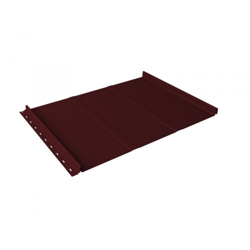 Кликфальц Line Grand Line 0,45 Drap TX с пленкой на замках RAL 3005 красное вино
