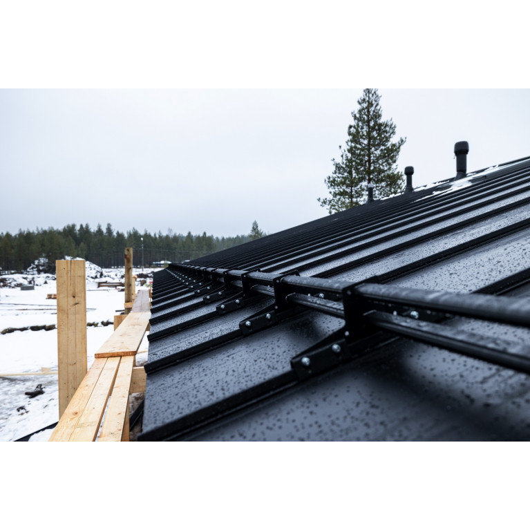 Кликфальц Pro 0,5 Rooftop Matte RAL 9005 черный