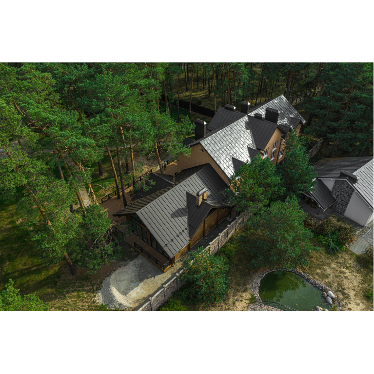 Кликфальц Pro 0,5 Rooftop Matte RR 32 темно-коричневый