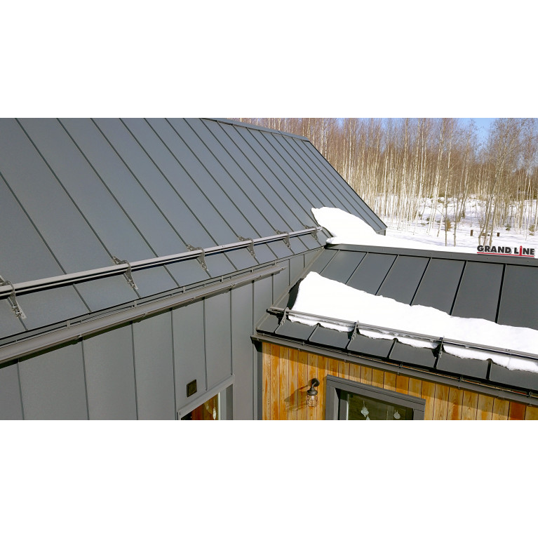 Кликфальц Pro 0,5 Satin Мatt RAL 7024 мокрый асфальт