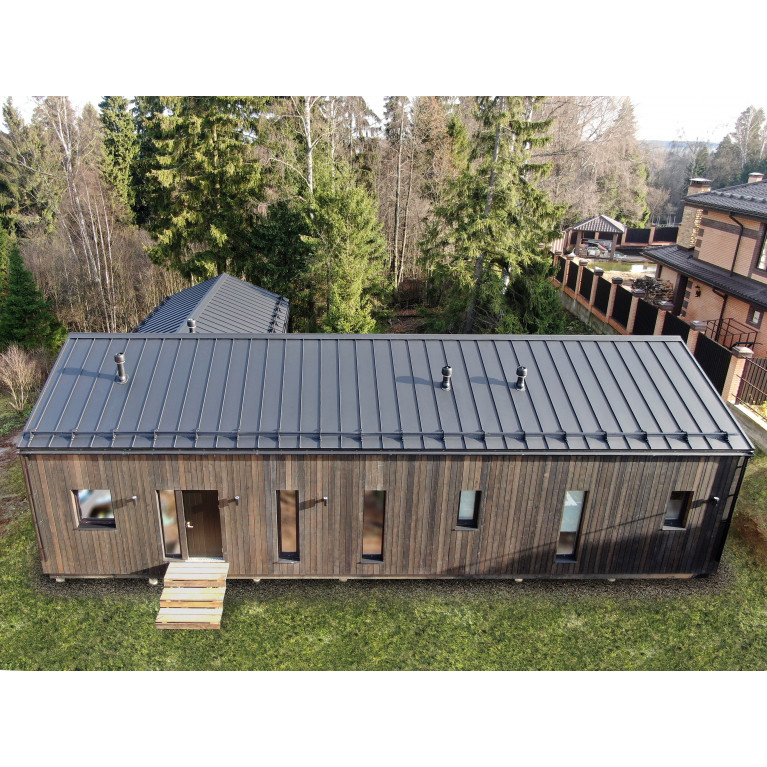 Кликфальц Pro 0,5 Rooftop Matte RAL 9005 черный